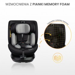 FOTELIK BOSCO I-SIZE BLACK (40-150)