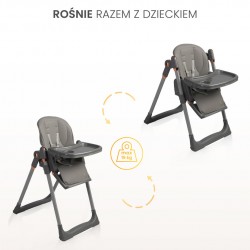 KRZESEŁKO DO KARMIENIA VARS GREY