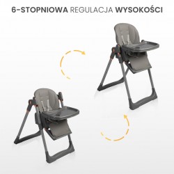 KRZESEŁKO DO KARMIENIA VARS GREY