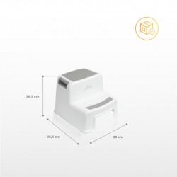 TABORET SCHODKI AIMI GREY