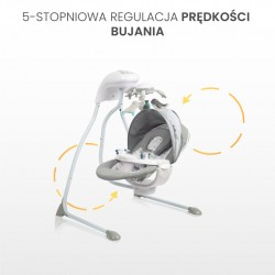 HUŚTAWKA ELEKTRYCZNA RAFFI BEIGE