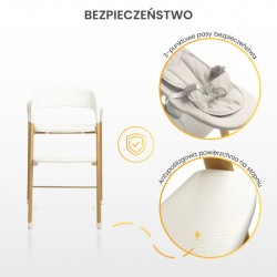 KRZESEŁKO DO KARMIENIA 3W1 TRIPLO BEIGE
