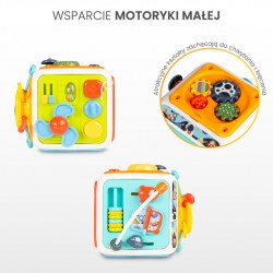 2111 ZABAWKA EDUKACYJNA - KOSTKA SENSORYCZNA (0556)