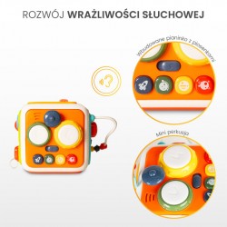 2111 ZABAWKA EDUKACYJNA - KOSTKA SENSORYCZNA (0556)