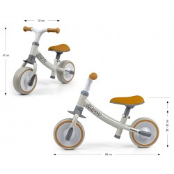 MILLY MALLY 6377 Rowerek biegowy Skippy White