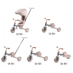 MILLY MALLY 6379 Rowerek trójkołowy Zippy Blue