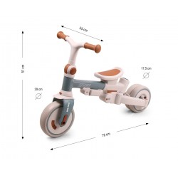 MILLY MALLY 6379 Rowerek trójkołowy Zippy Blue