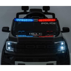MILLY MALLY 6487 Pojazd na akumulator Ford Ranger Police Black