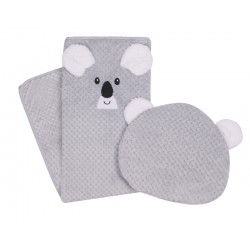 MARINI 693 Kocyk SOFT ANIMALS haft z poduszką 80x90