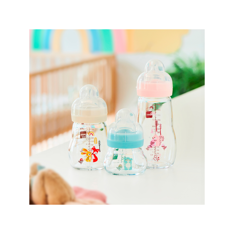 MAM 851247 Butelka szklana Feel Good Forest 260ml boy