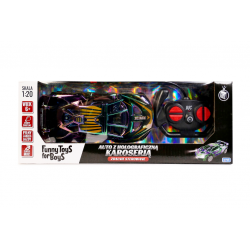 ARTYK 176012 Auto zdalnie sterowane z holograficzną karoserią