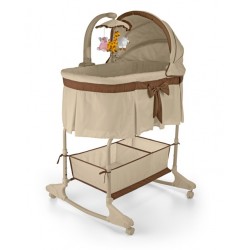 MILLY MALLY 0395 Kołyska z pilotem CREAM
