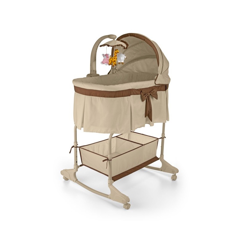 MILLY MALLY 0395 Kołyska z pilotem CREAM