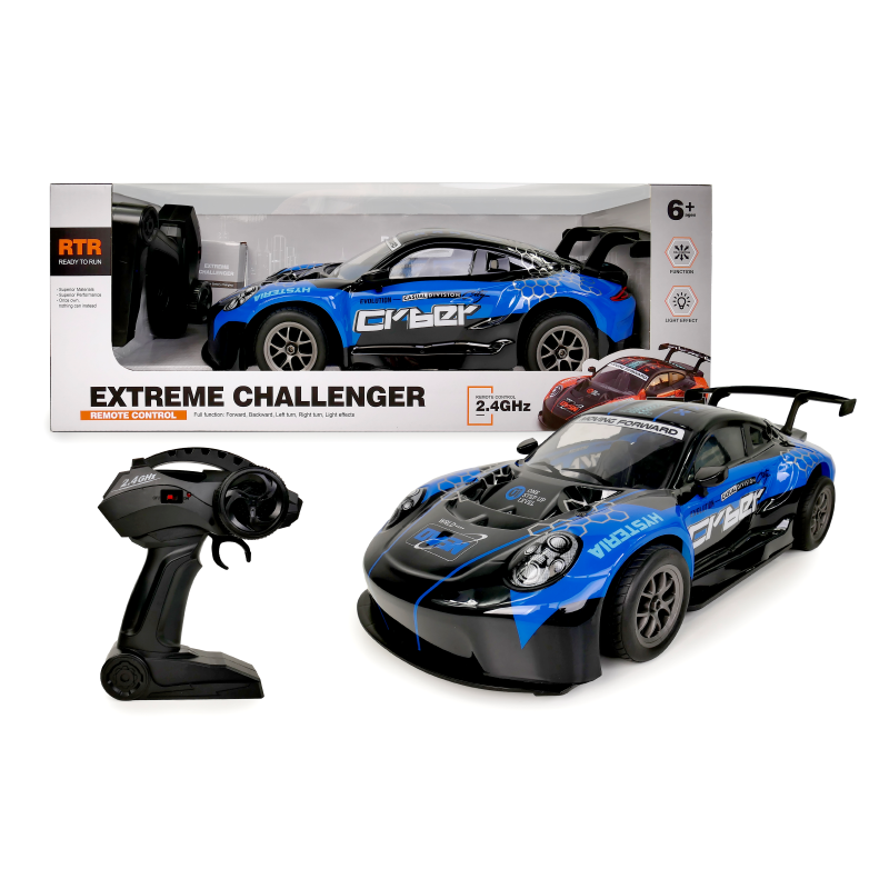 ARTYK 176975 Auto zdalnie sterowane niebieskie