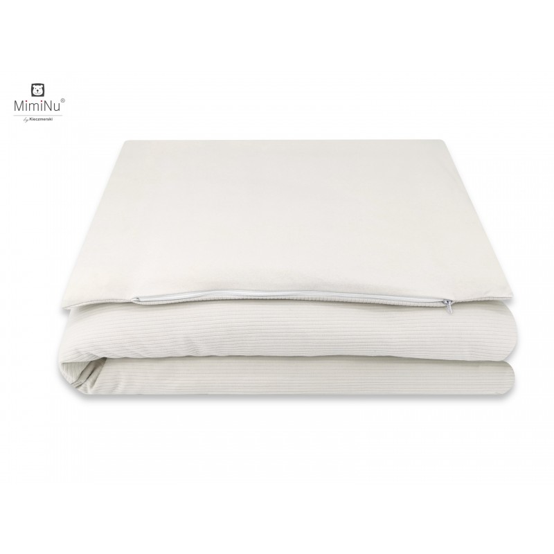 KIECZMERSKI Pościel C-2 100x135+40x60 cm MIMINU SOFT beż