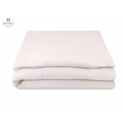 KIECZMERSKI Pościel C-2 100x135+40x60 cm MIMINU SOFT pudrowy róż