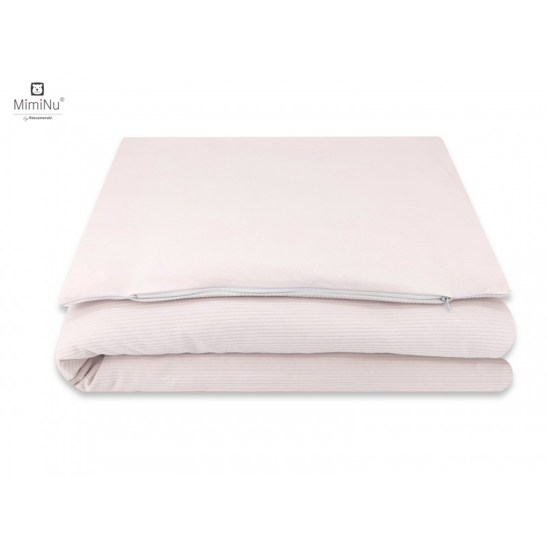 KIECZMERSKI Pościel C-2 100x135+40x60 cm MIMINU SOFT pudrowy róż