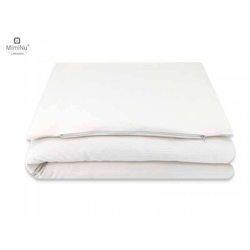 KIECZMERSKI Pościel C-2 100x135+40x60 cm MIMINU SOFT śmetanka