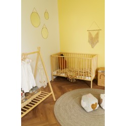 KLUPŚ Łóżeczko FRANIA sosna 120x60