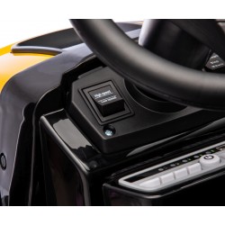 MILLY MALLY 5740 Pojazd na akumulator Traktor z przyczepą Farmer Yellow