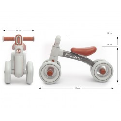 MILLY MALLY 6421 Pojazd Flixy grey