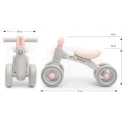 MILLY MALLY 6422 Pojazd Flixy pink