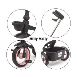 MILLY MALLY 6426 Rowerek trójkołowy Twinkle pink