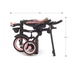 MILLY MALLY 6426 Rowerek trójkołowy Twinkle pink