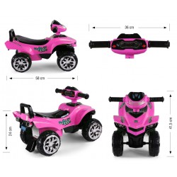 MILLY MALLY Pojazd Monster Black Pink