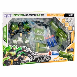 WOOPIE 58113 Robot Bojowy Transformujący Czołg Zielony