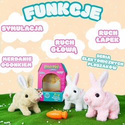 WOOPIE 55402 Króliczek Interaktywny Biały