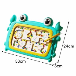 WOOPIE 557920 Tablica magnetyczna Labirynt Krab niebieska