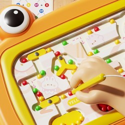 WOOPIE 55808 Tablica magnetyczna Labirynt Krab pomarańczowa