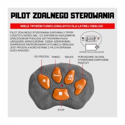 WOOPIE 53965 Zdalnie sterowany Dinozaur T-Rex