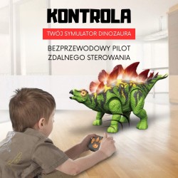 WOOPIE 53972 Zdalnie sterowany Dinozaur Stegozaur
