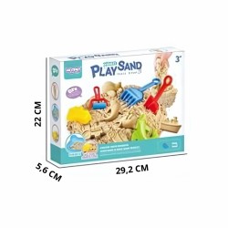 WOOPIE 54801 Stolik z piaskiem kinetycznym 0,5kg