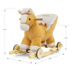 MILLY MALLY 5466 Koń Polly Light Brown