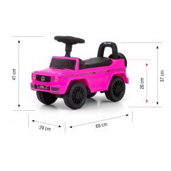 MILLY MALLY Pojazd Mercedes G350d Pink S