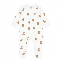 BABY 002481 Pajac niemowlęcy Misiek 68/74 prążek
