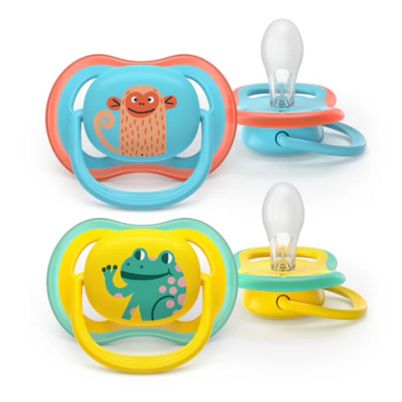 AVENT SCF349/58 Smoczek Ultra Air 18+ małpka / żabka