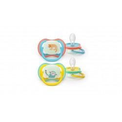 AVENT SCF376/32 Smoczek Ultra Air Night 6-18m kotek /małpka