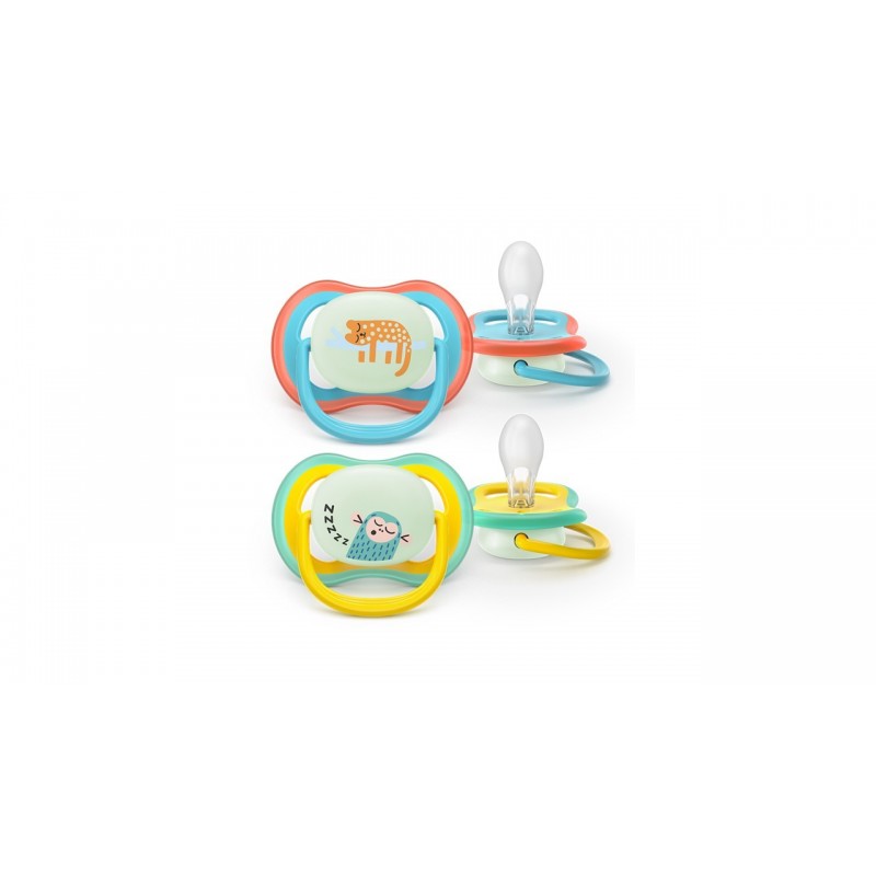 AVENT SCF376/32 Smoczek Ultra Air Night 6-18m kotek /małpka