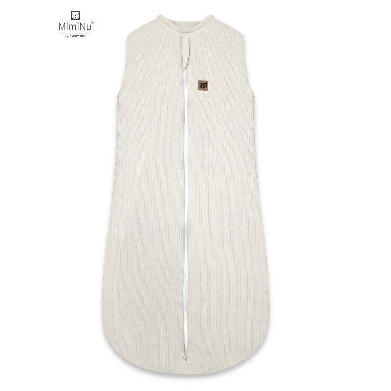 KIECZMERSKI Śpiworek do spania całoroczny MIMINU SOFT TEDDY 2,5 TOG beż 62/76cm 3-12m
