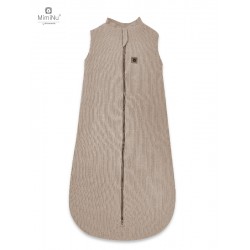 KIECZMERSKI Śpiworek do spania całoroczny MIMINU SOFT TEDDY 2,5 TOG mokka 62/76cm 3-12m