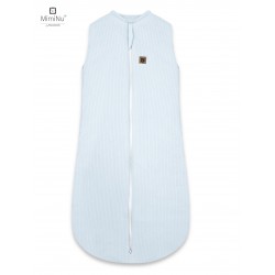 KIECZMERSKI Śpiworek do spania całoroczny MIMINU SOFT TEDDY 2,5 TOG niebieski 62/76cm 3-12m
