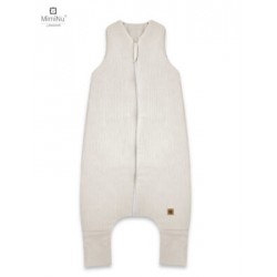 KIECZMERSKI Śpiworek do spania ocieplany z nogawkami MIMINU SOFT FLO S beż 80/98cm 1-2,5 roku