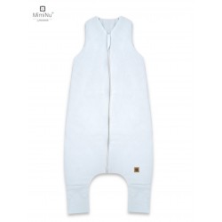 KIECZMERSKI Śpiworek do spania ocieplany z nogawkami MIMINU SOFT FLO S błękit 80/98cm 1-2,5 roku