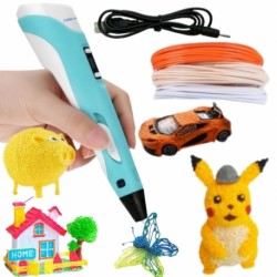 WOOPIE 56218 Długopis 3D dla dzieci - zestaw z wyświetlaczem