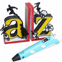WOOPIE 56218 Długopis 3D dla dzieci - zestaw z wyświetlaczem