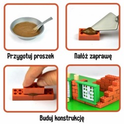 WOOPIE 56560 Zestaw do budowania z klocków Willa 357el.